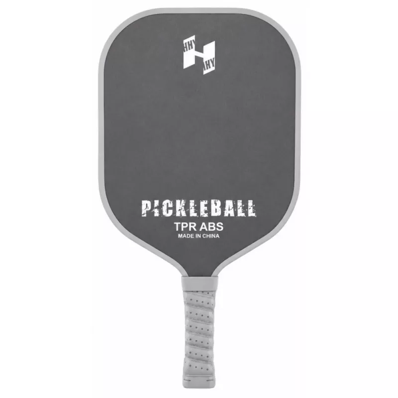 LEAN TOYS Pickleball Tennis Badminton Racket Set with 2 Balls Black and Gray