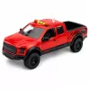 LEAN TOYS Pickup Truck 1:12 RC with Opening Doors, Tail Lights, Sounds – Red