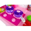 LEAN TOYS Pink Kitchen with Water Pots Groceries Sound