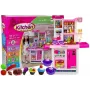 LEAN TOYS Pink Kitchen with Water Pots Groceries Sound