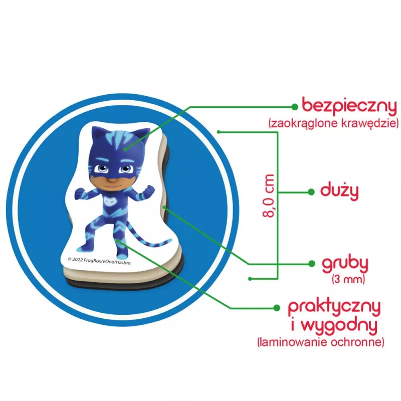 LEAN TOYS PJ Masks Magnet Set ME 5031-31