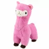 LEAN TOYS Plush Alpaca Llama Plush Toy – Ultra Soft Cuddly Pink 28 cm