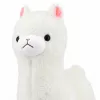 LEAN TOYS Plush Alpaca Soft White Fur 28 cm