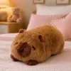 LEAN TOYS Plush Capybara Animal Mascot Cuddly Toy Brown 16 cm