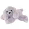 LEAN TOYS Plush Cocker Spaniel Dog with Weighted Paws, Grey, 30 cm