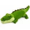 LEAN TOYS Plush Crocodile Mascot Cuddly Toy Realistic Green 70cm