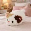 LEAN TOYS Plush Kitten Mascot Cuddly Toy Soft Small White 16 cm