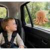 LEAN TOYS Plush Octopus Cuddly Toy with Suction Cup Beige 16 cm
