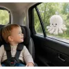 LEAN TOYS Plush Octopus with Suction Cup, White, 16 cm – Soft Marine Life Companion
