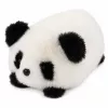 LEAN TOYS Plush Panda Animal Mascot Cuddly Toy Black and White 16 cm