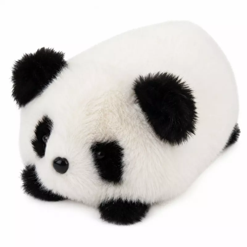 LEAN TOYS Plush Panda Animal Mascot Cuddly Toy Black and White 16 cm