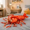 LEAN TOYS Plush Toy Cuddly Toy Large Shrimp Sea Animal 55 cm