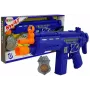 LEAN TOYS Police Gun Set Badge Navy Blue Sound Light Effects 37cm