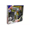 LEAN TOYS Police Kit Revolver 20cm Badge Holster Whistle Sound Light Effects
