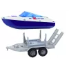 Police Quad with Trailer and Motorboat