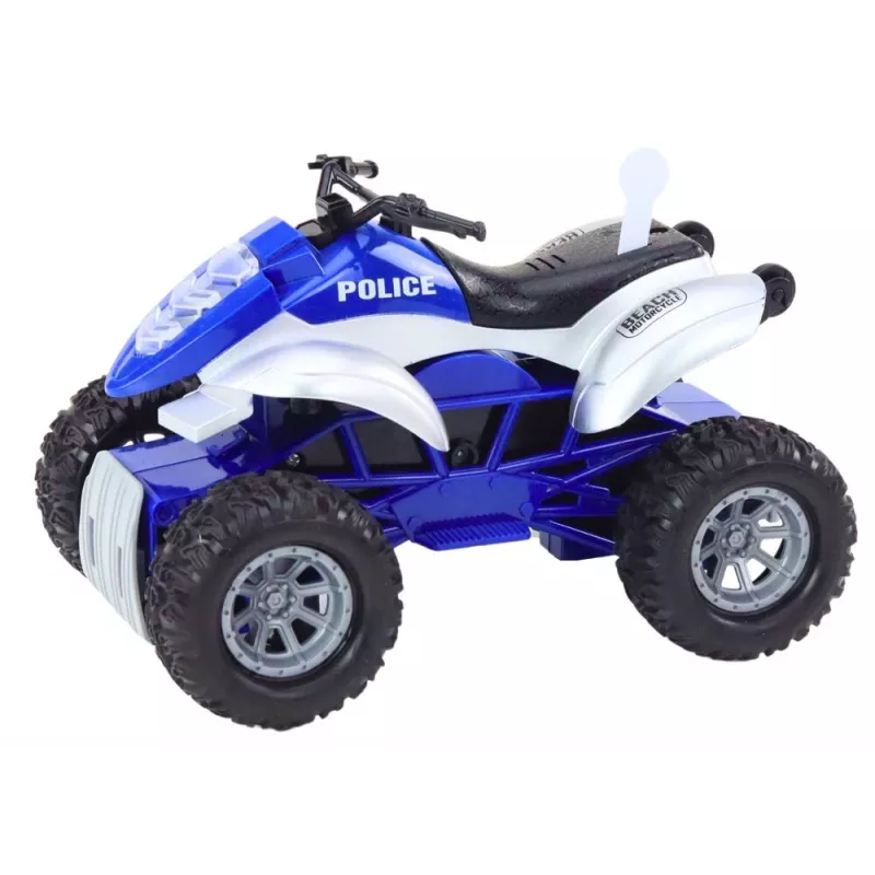 Police Quad with Trailer and Motorboat