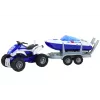Police Quad with Trailer and Motorboat