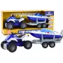 Police Quad with Trailer and Motorboat