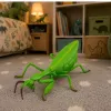 LEAN TOYS Praying Mantis Rubber Figure Stretchable Realistic Green 18 cm
