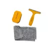 LEAN TOYS Pressure Washer for Kids - Toy Cleaning Set with Cloth, Sponge & Squeegee, Manual Pump, 750ml, Ages 3+