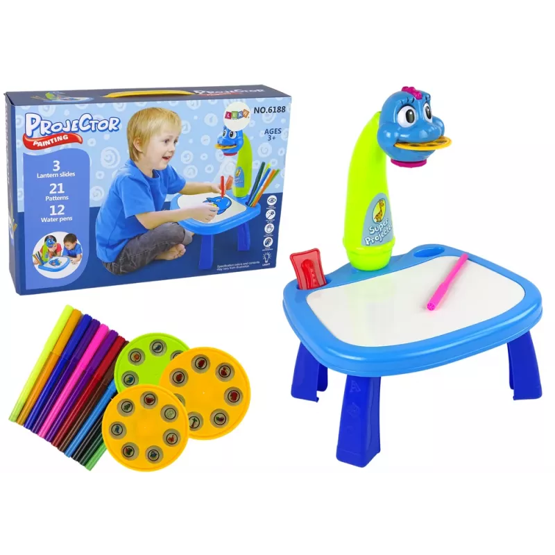 LEAN TOYS Projector For Learning To Draw Dinosaur Projector Table