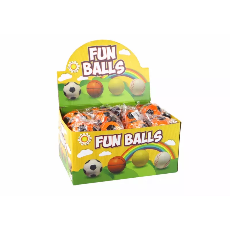 LEAN TOYS PU Football with Jojo Eraser for Bouncing, 6 cm, Orange