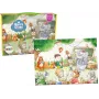 LEAN TOYS Puzzle School for Animals 100 pieces