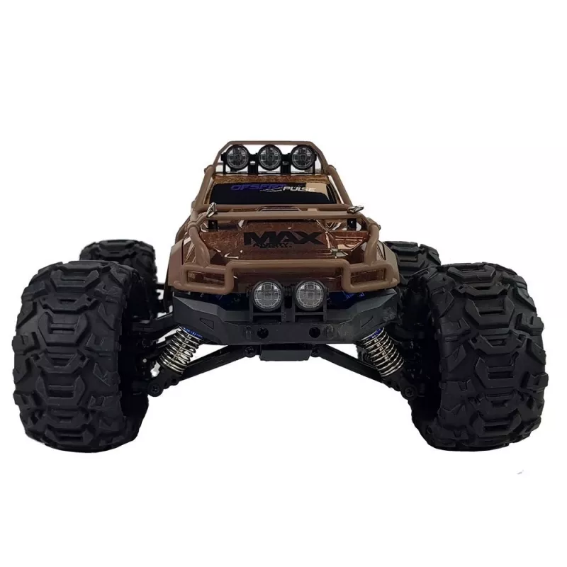 LEAN TOYS Rally Car Remote Controlled Brown 2.4G 1:18 35 km/h Speed Control