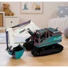 LEAN TOYS RC Crawler Excavator with Movable Arm and Lights 1:14