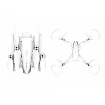 LEAN TOYS RC Drone Z3 720P Camera White