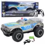 LEAN TOYS RC Off-Road Police Car 1:8 Silver
