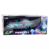LEAN TOYS RC Racing Car with Illuminated Turquoise Body 1:16 Scale 2.4 GHz Remote Control