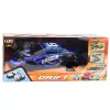 LEAN TOYS RC Sports Car with Illuminated Drift Body, Blue 1:16 4WD 2.4GHz