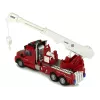 LEAN TOYS Remote Control Fire Truck 2.4G with Lights and Sounds Red