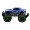 LEAN TOYS Remote Controlled Car Off-road R/C Blue High Wheels