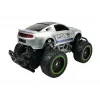 LEAN TOYS Remote Controlled Car Off-road R/C Silver High Wheels