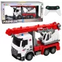 LEAN TOYS Remote Controlled Crane Truck RC Movable Rotating Crane 1:14