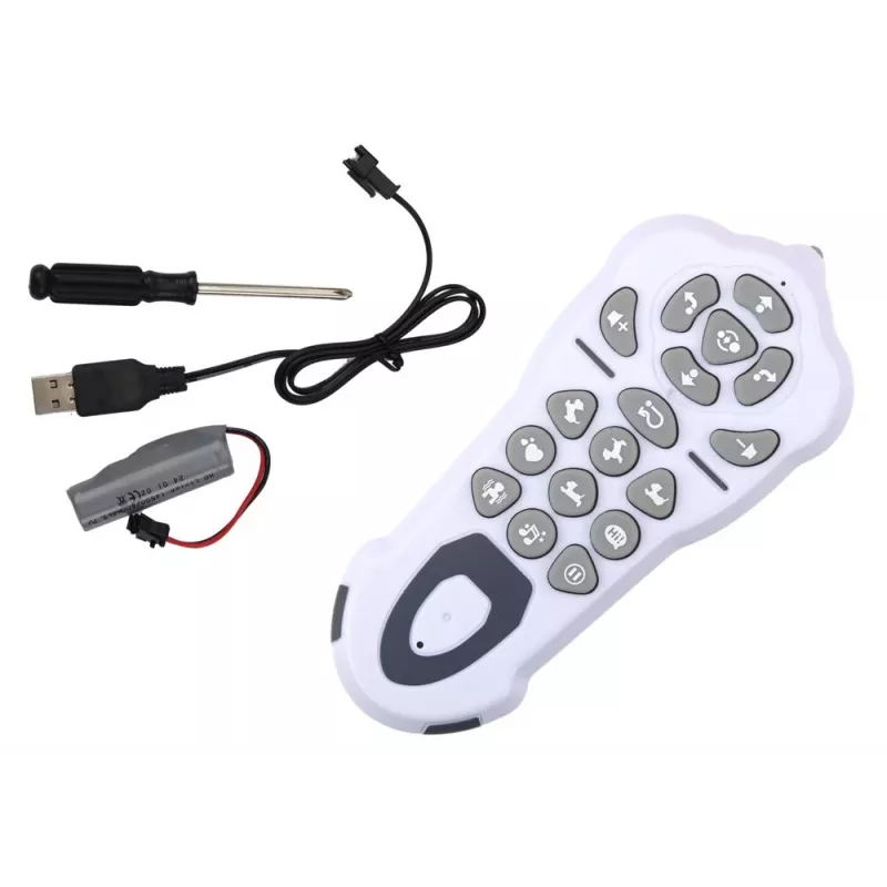 LEAN TOYS Remote Controlled Interactive Robot Dog – Dancing, Singing, Programmable Commands, Blue | DistriNode SA