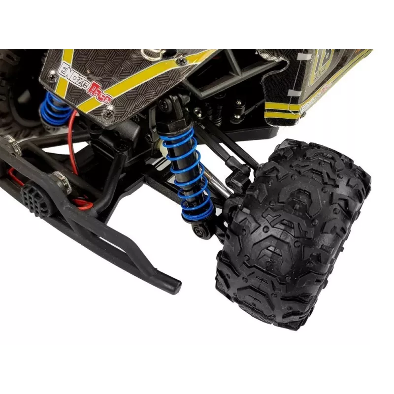 LEAN TOYS Remote Controlled Off-road Buggy 1:18 Yellow ENOZE 9303E 45 km/h