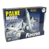 LEAN TOYS Remote Controlled Passenger Aircraft with LED Lights 40 MHz Pilot