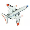 LEAN TOYS Remote Controlled Passenger Aircraft with LED Lights 40 MHz Pilot