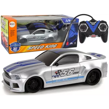 LEAN TOYS Remote-Controlled R/C Sports Car 1:24 Speed King