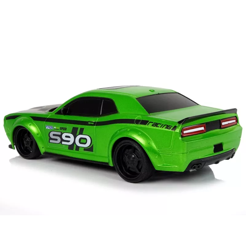 LEAN TOYS Remote Controlled Sports Car 1:24 Racing Green