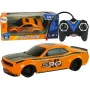LEAN TOYS Remote Controlled Sports Car 1:24 Racing Orange 27 MHz Pilot