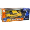 LEAN TOYS Remote Controlled Sports Car 1:24 Racing Yellow Tinted Windows