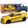 LEAN TOYS Remote Controlled Sports Car 1:24 Racing Yellow Tinted Windows