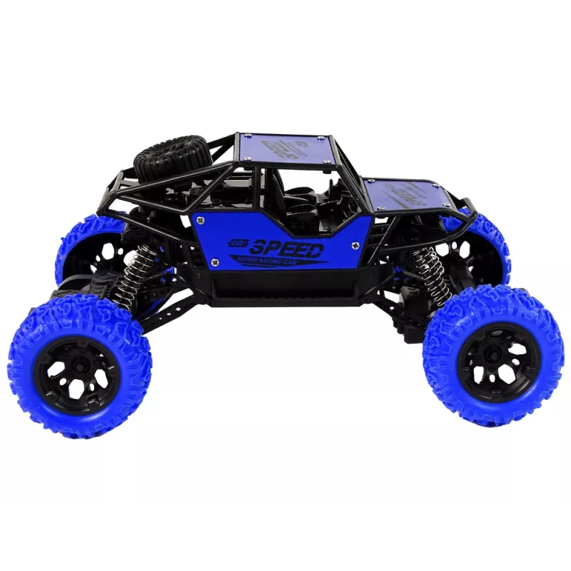 LEAN TOYS Remote Controlled Terrain Car R/C 1:18 Blue