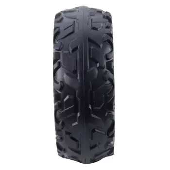 LEAN TOYS Replacement Wheel for Battery-Powered Ride-On Vehicle DK-CA002 (230mm, Black, PP Plastic)
