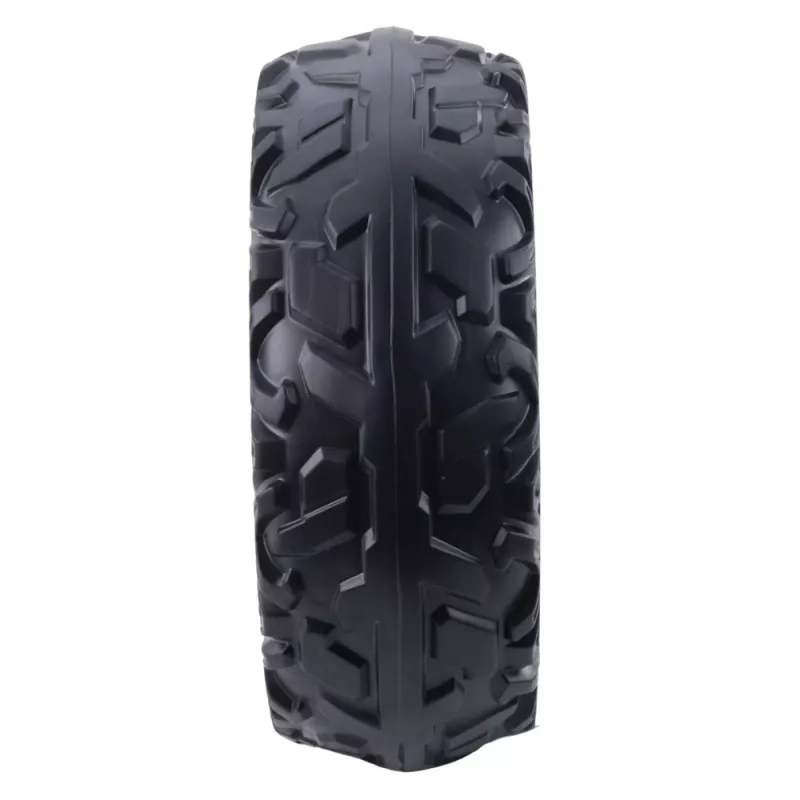 LEAN TOYS Replacement Wheel for Battery-Powered Ride-On Vehicle DK-CA002 (230mm, Black, PP Plastic)