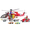 LEAN TOYS Rescue Helicopter Multifunction Accessories Lights Sounds Set